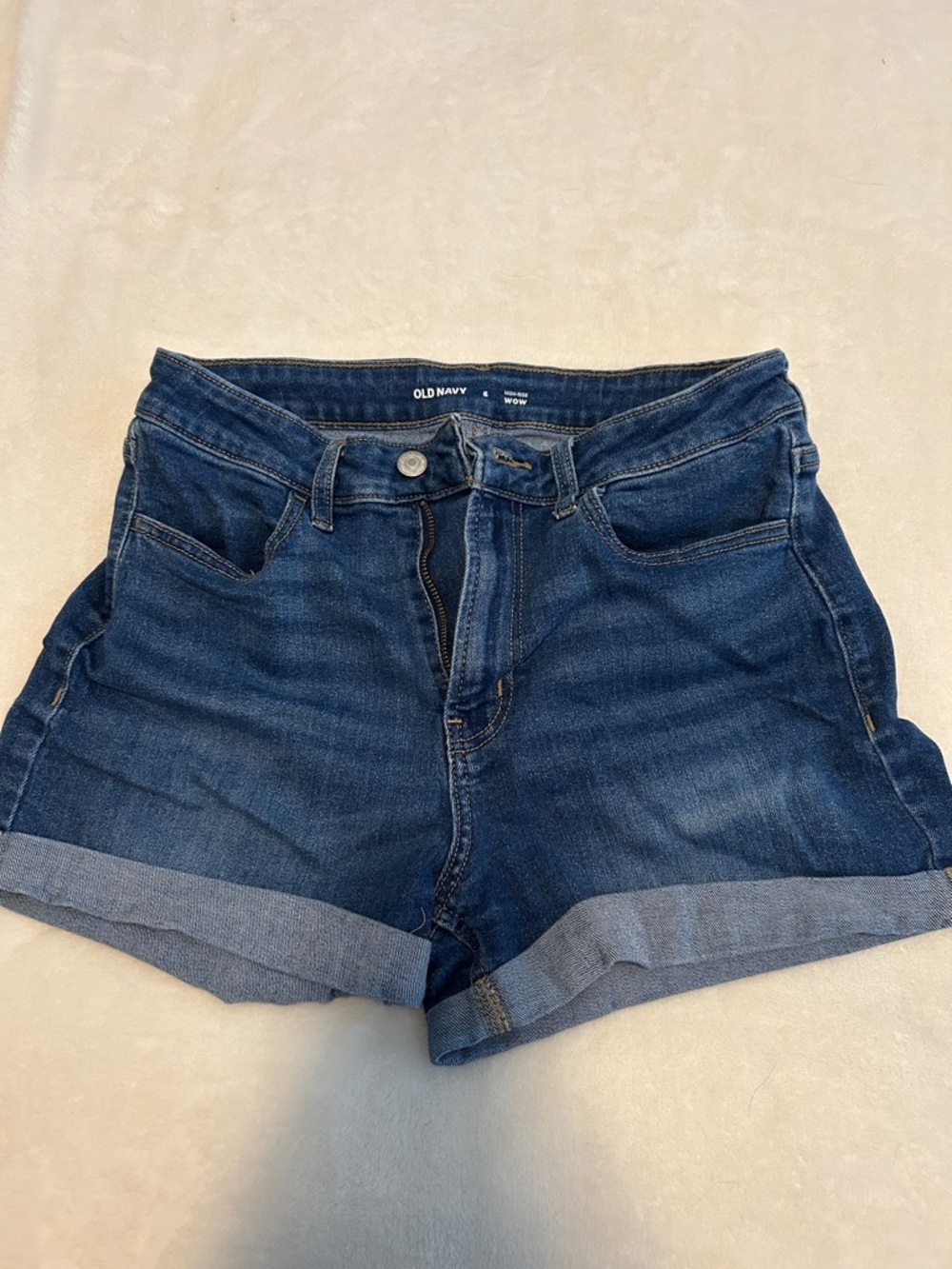 Old Navy Indigo Roll-Cuff Denim Shorts